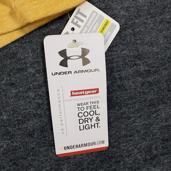 Under Armour Univ. of Minnesota Gophers Short Sleeve T-women's Yellow Medium - Picture 3 of 4